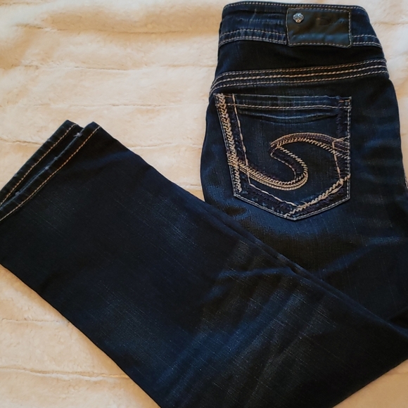 Silver Jeans Denim - Silver Suki ladies mid Capri 29